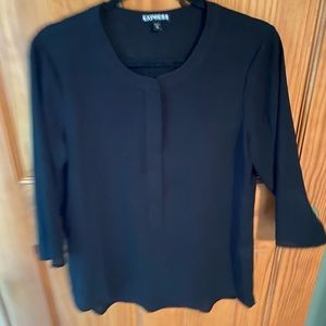 Express half zip top